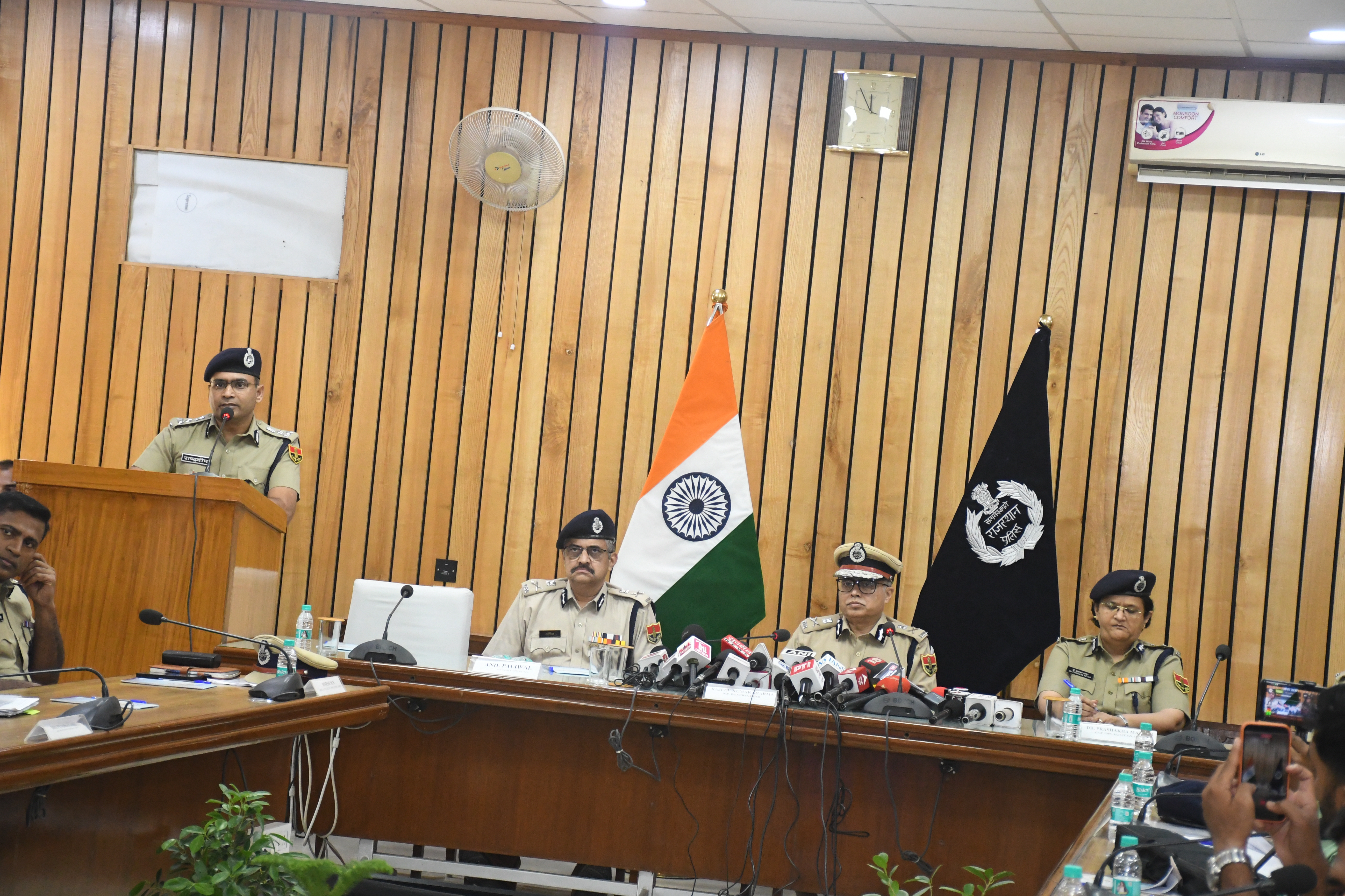 Press Conference by DGP Sir